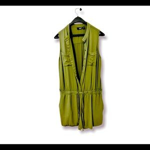 Army green Romper Size M
